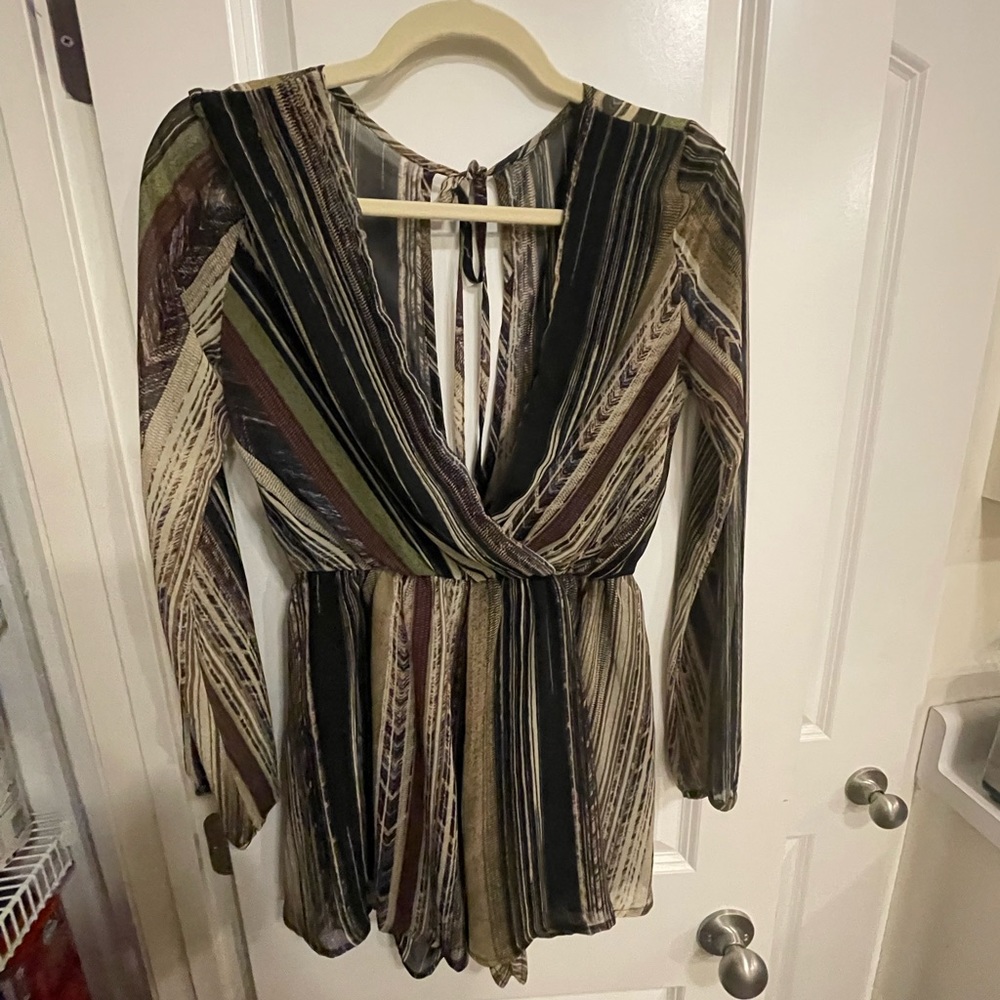 Patterned Romper